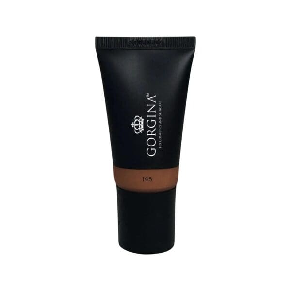 A black tube labeled "Gorgina Lip Conditioner & Primer 145.