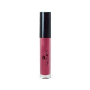 A tube of Lip Gloss - Rouge LG13 with a black cap and rose pink shade, standing upright against a white background.